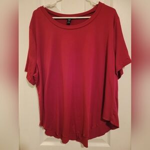 SHEIN Vibrant Red Blouse